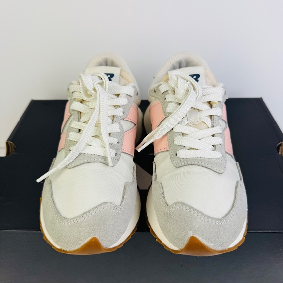 New Balance 237 Sea Salt Pink Suede Sneakers Shoes WS237GA Women's Size 6 B - Picture 5 of 12